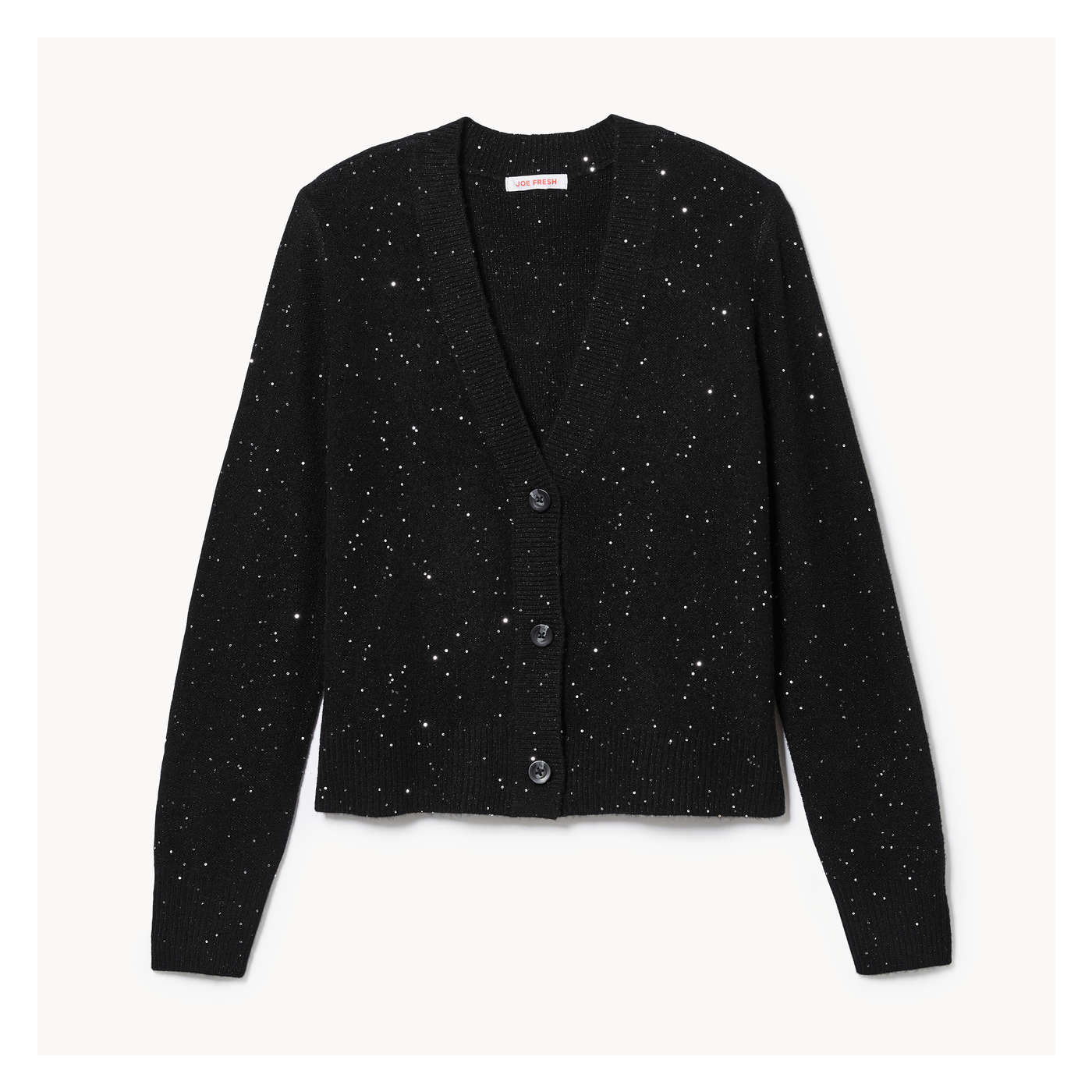 Glitter cardigan black hotsell